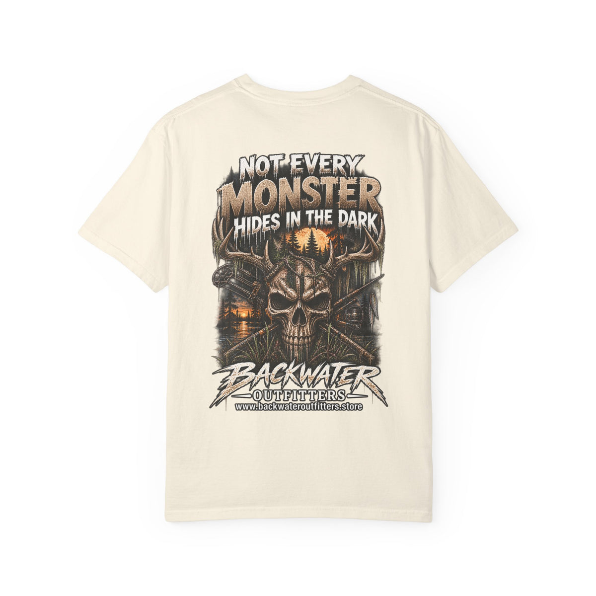 Not Every Monster Hides in the Dark Backwater Outfitters Graphic T-Shirt