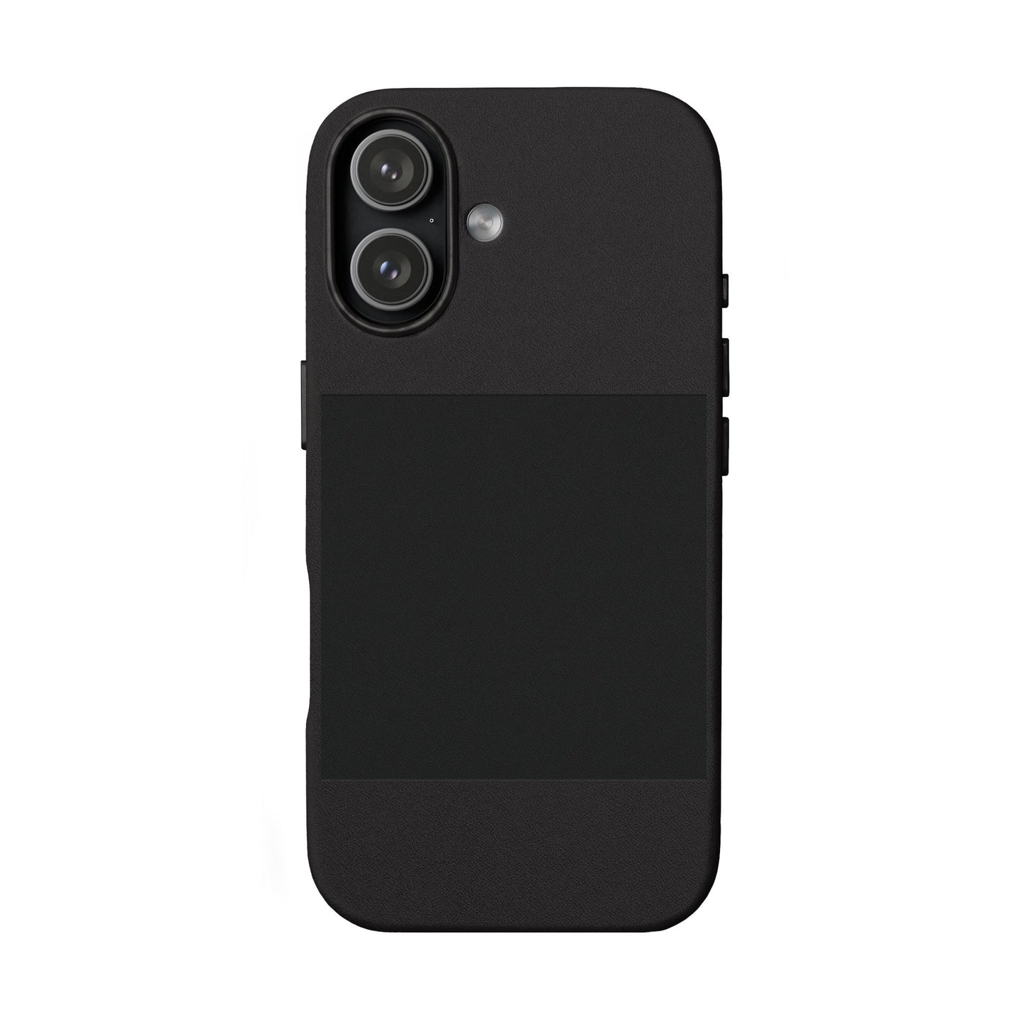 Engravable PU Leather Phone Case — Customizable Slim Protective Cover