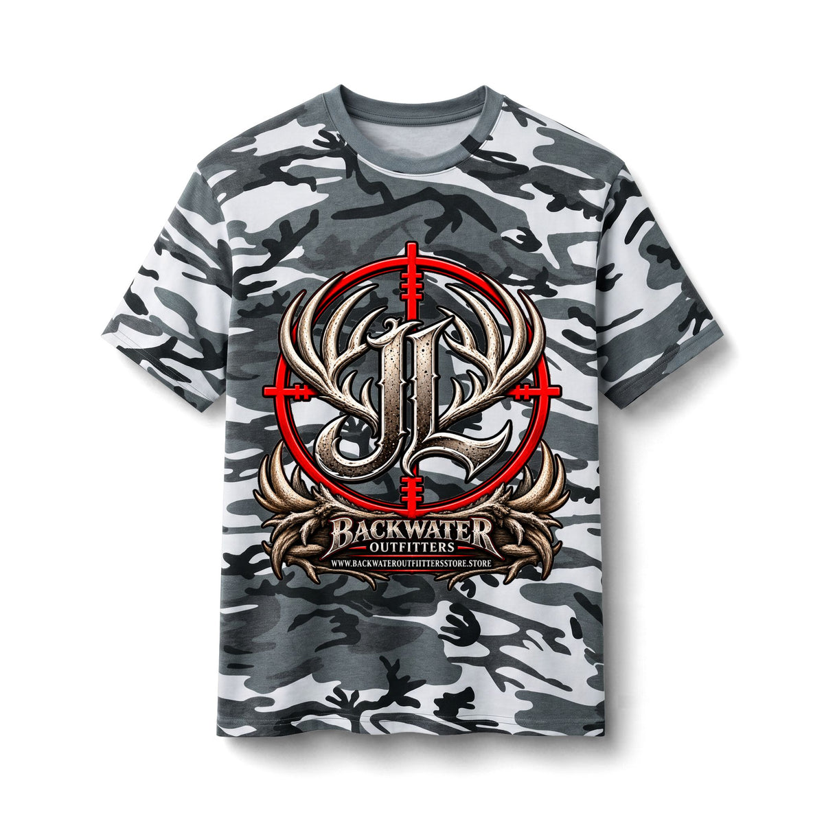 Core Cotton Camo Tee Printify