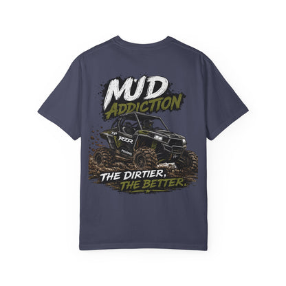 Backwater Outfitters Sunset Canoe T-Shirt — "Built for Mud. Water. Woods."
