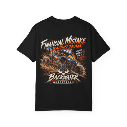 Backwater Outfitters "Financial Mistake Racing Team" T-Shirt