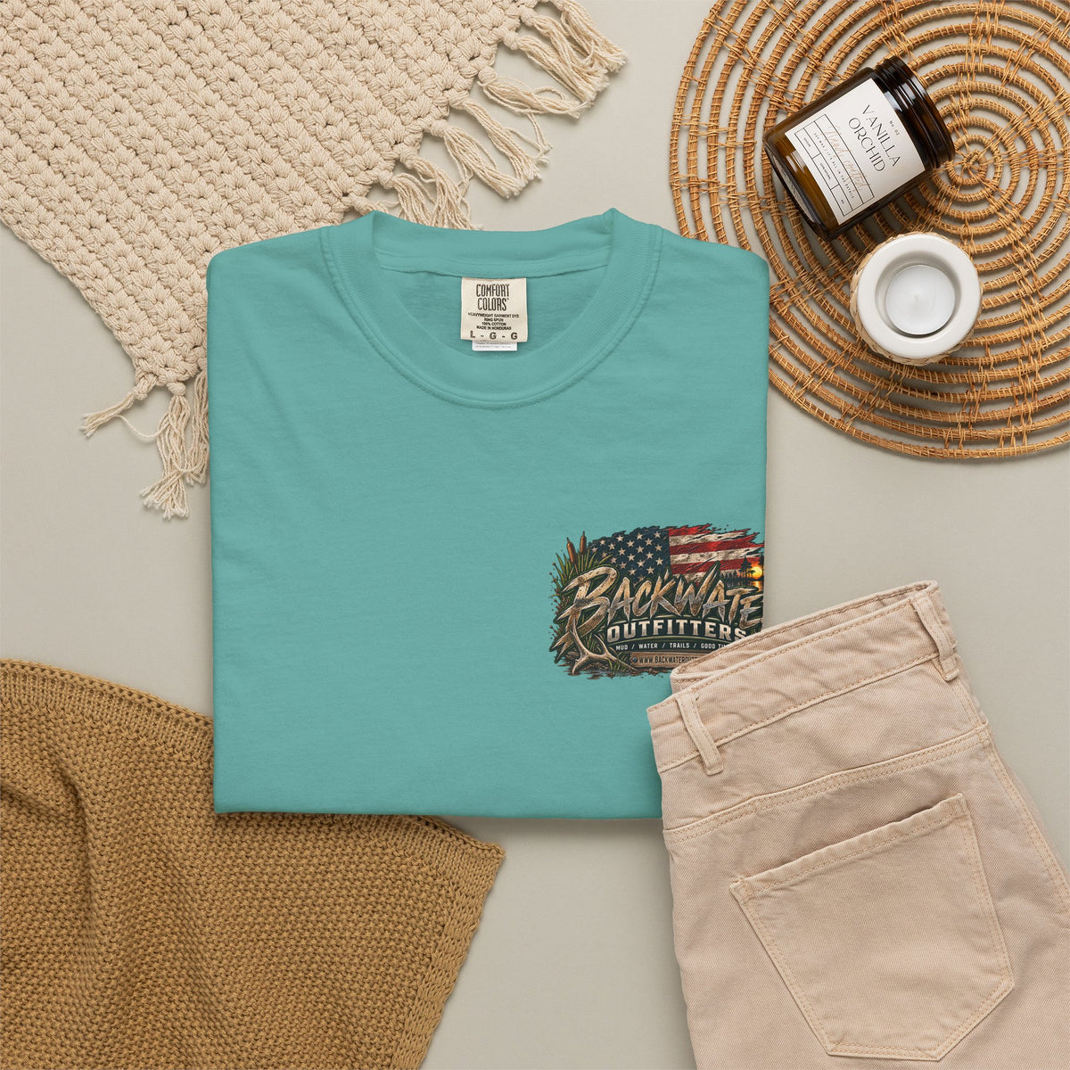 Off-Road UTV Graphic T-Shirt — "Backwater Outfitters" Adventure Tee