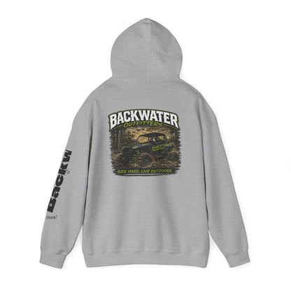 Backwater Outfitters Hoodie – Off‑Road UTV Adventure Sweatshirt