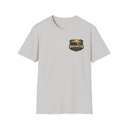 Backwater Outfitters Buggy T-Shirt — Vintage Sunset Fishing & Outdoors Tee