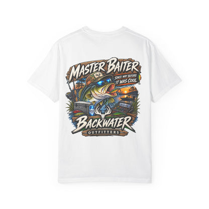 Master Baiter Backwater Outfitters Fishing T-Shirt