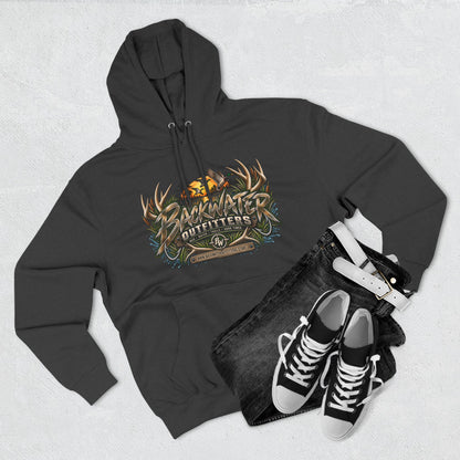 Backwater Outfitters Hoodie — Off‑Road Adventure Fleece Pullover Printify