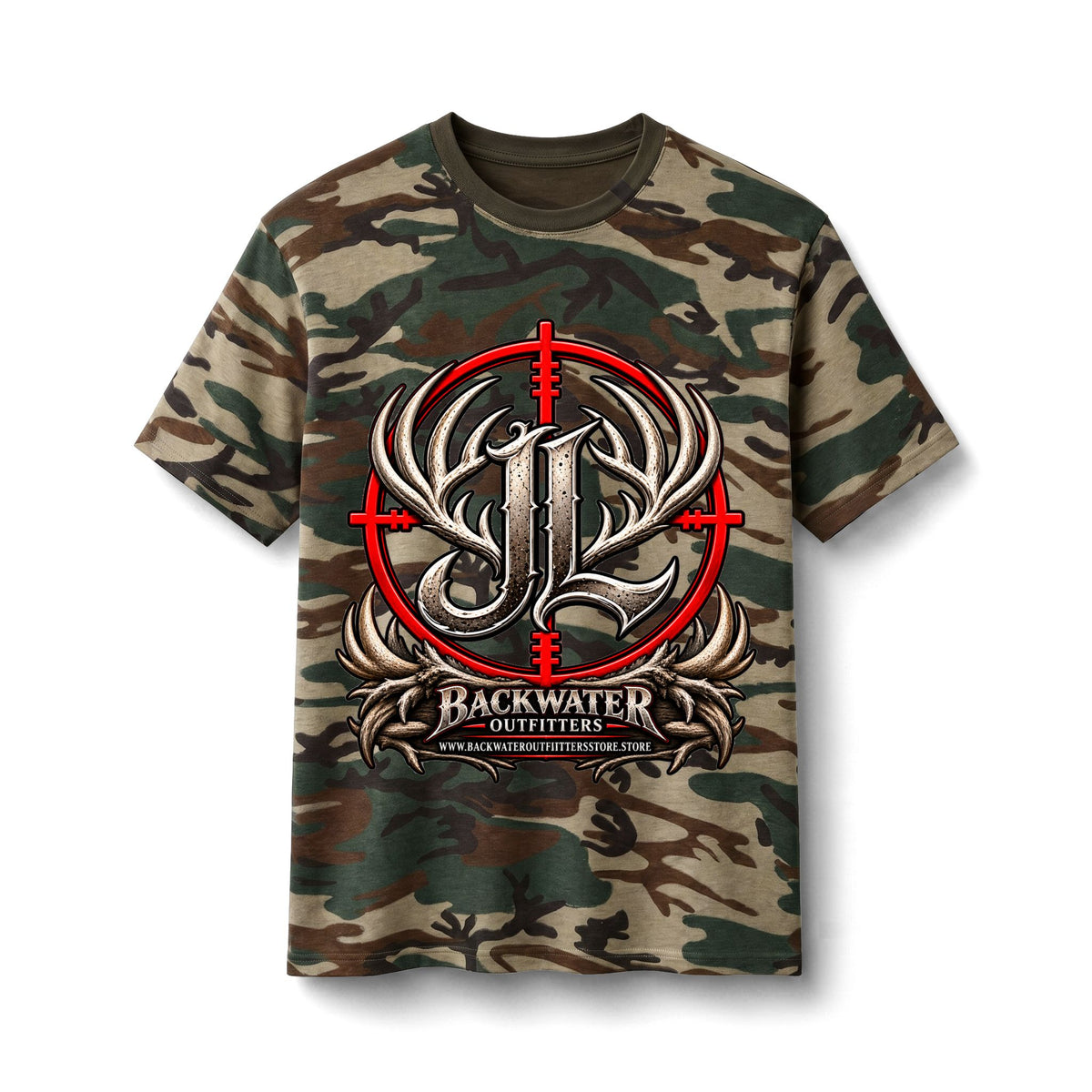 Core Cotton Camo Tee Printify