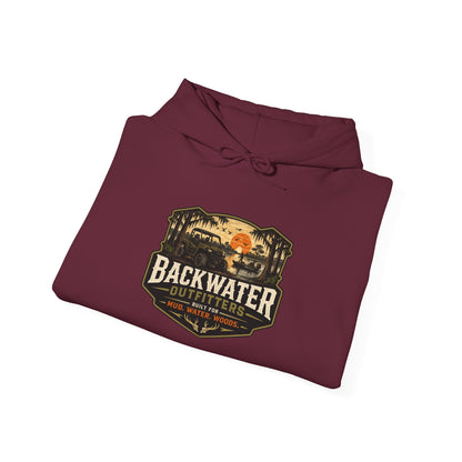 Backwater Outfitters Hoodie – Off‑Road UTV Adventure Sweatshirt