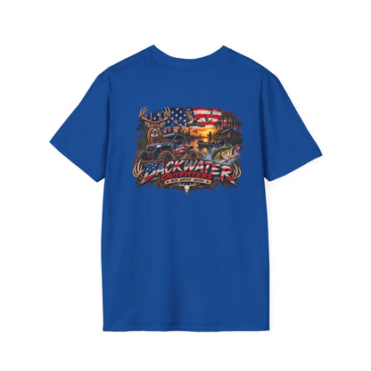Delawareer Vintage American Flag T-Shirt