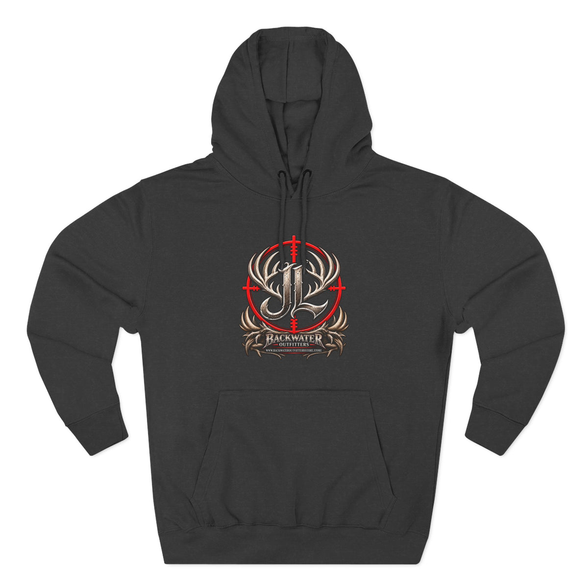 James Luker Indiana Creek Water Backwater Outfitters Hoodie Printify