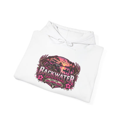 Backwater 'Wild At Heart' Hoodie – Outdoors Adventure Pullover Printify