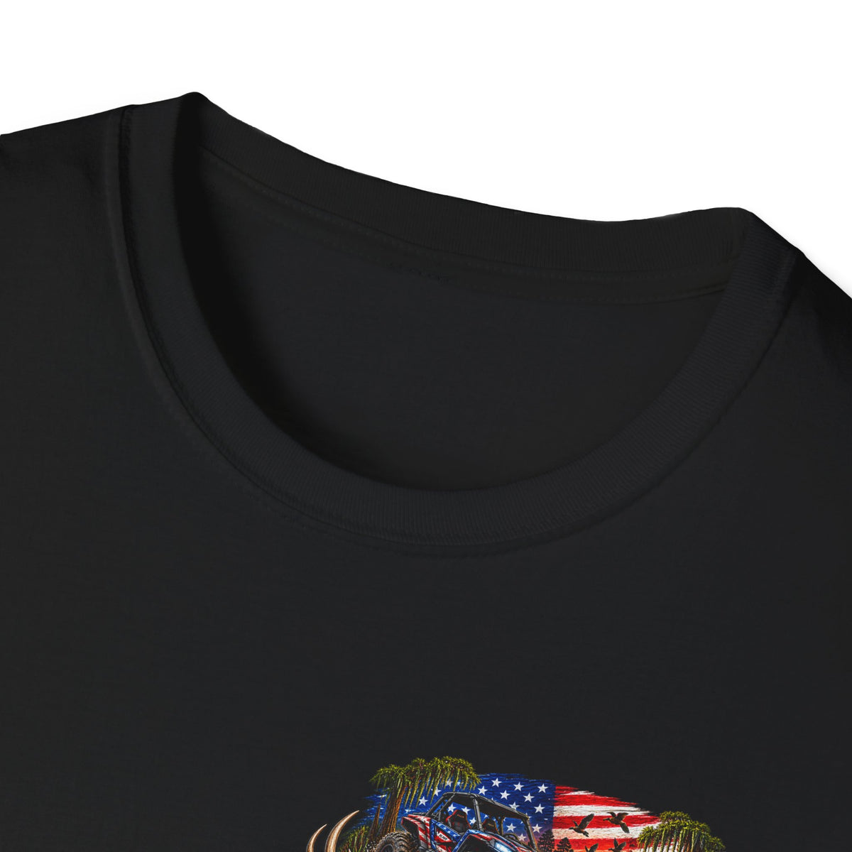 Hooked on Backwater Fishing T-Shirt — Bass Angler Graphic Tee Printify