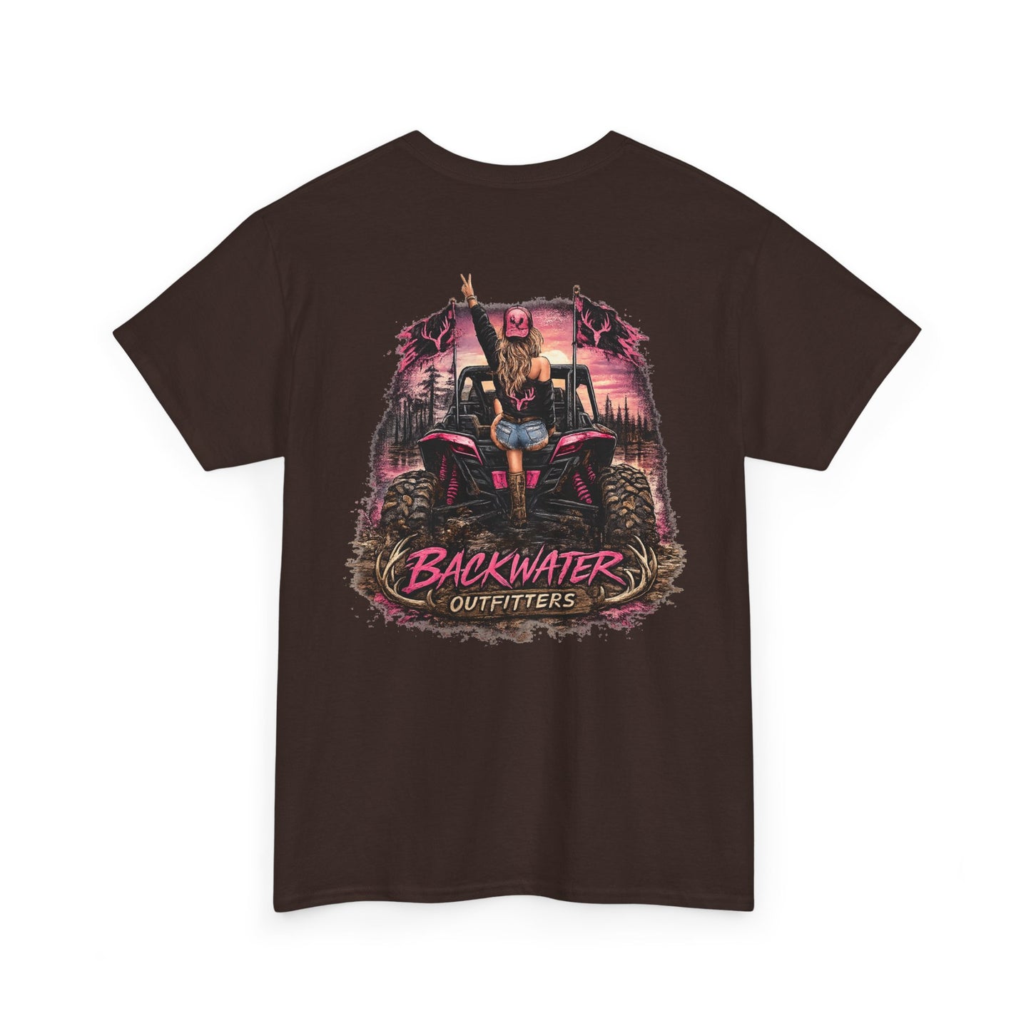Backwater Outfitters T-Shirt — Fishing & Outdoors Graphic Tee