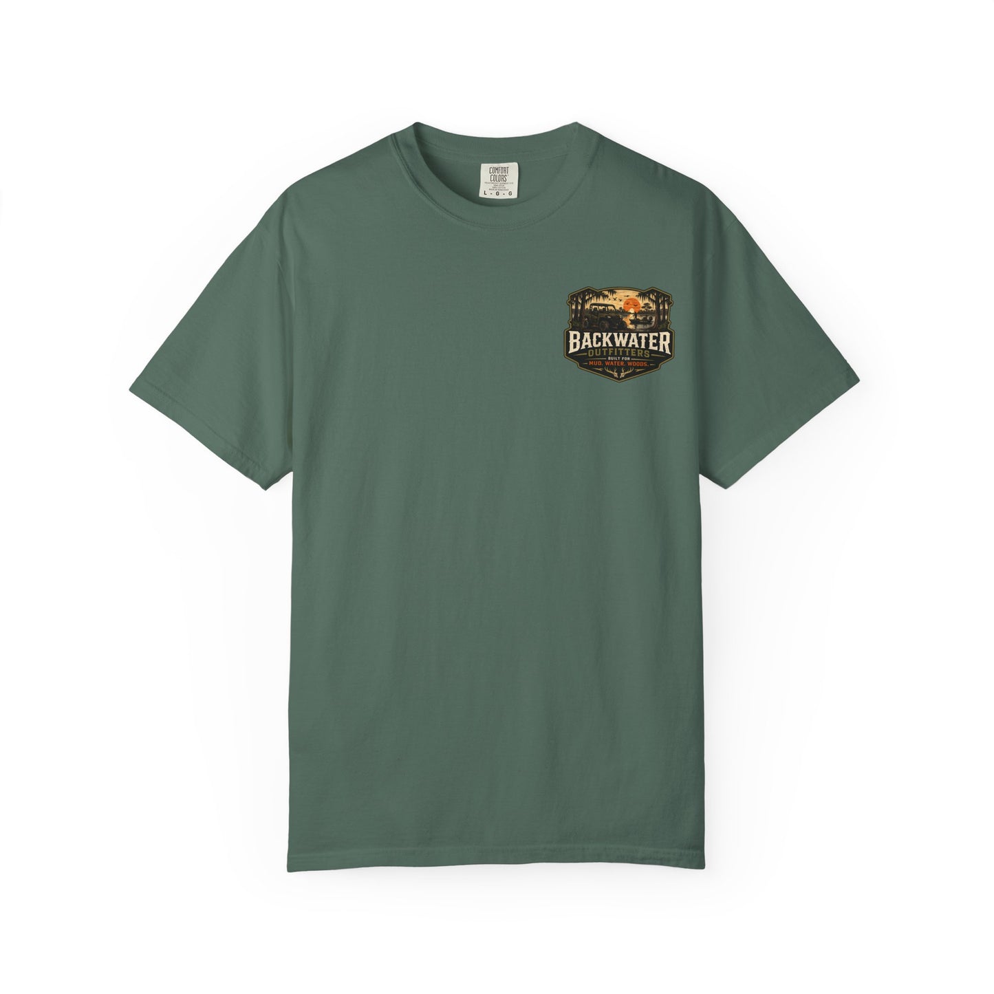 Backwater Outfitters 'Dirty Tires, Good Times' T-Shirt