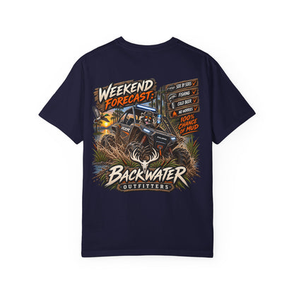 Backwater Outfitters "Weekend Forecast" T-Shirt