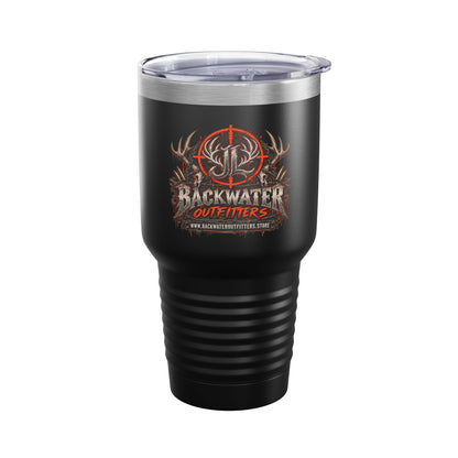 James Luker Backwater Outfitters 30oz Tumbler – Insulated Hunting & Outdoor Travel Cup Printify