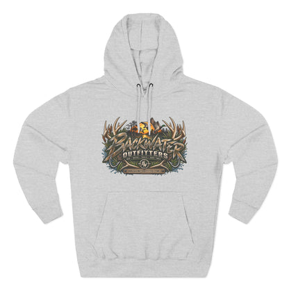 Backwater Outfitters Hoodie — Off‑Road Adventure Fleece Pullover