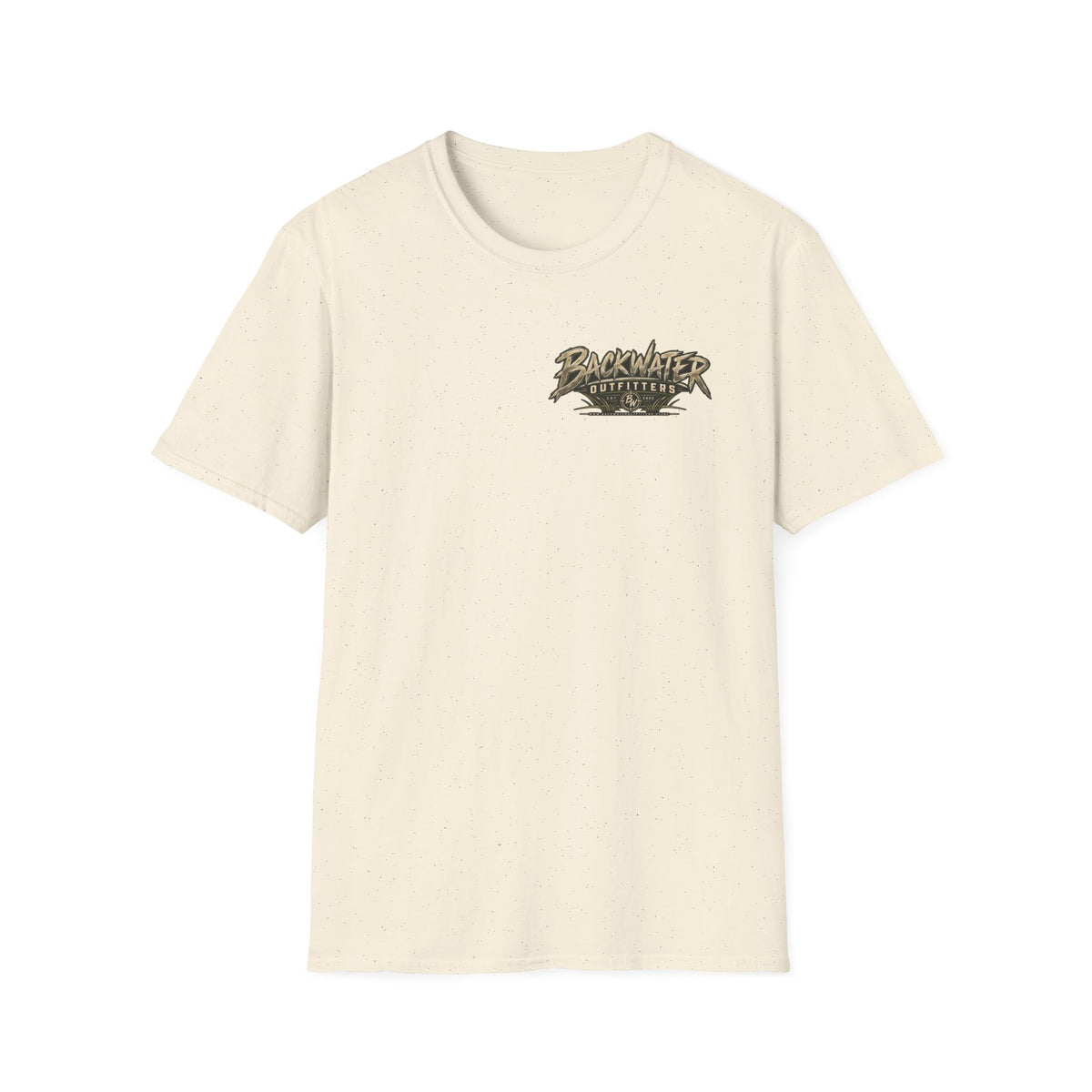 Backwater Outfitters T-Shirt – Sunset Marsh Fishing Tee Printify