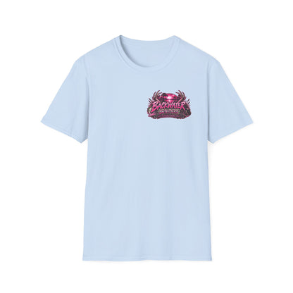Women Backwater Outfitters "Pretty Tough" Fishing T-Shirt Printify