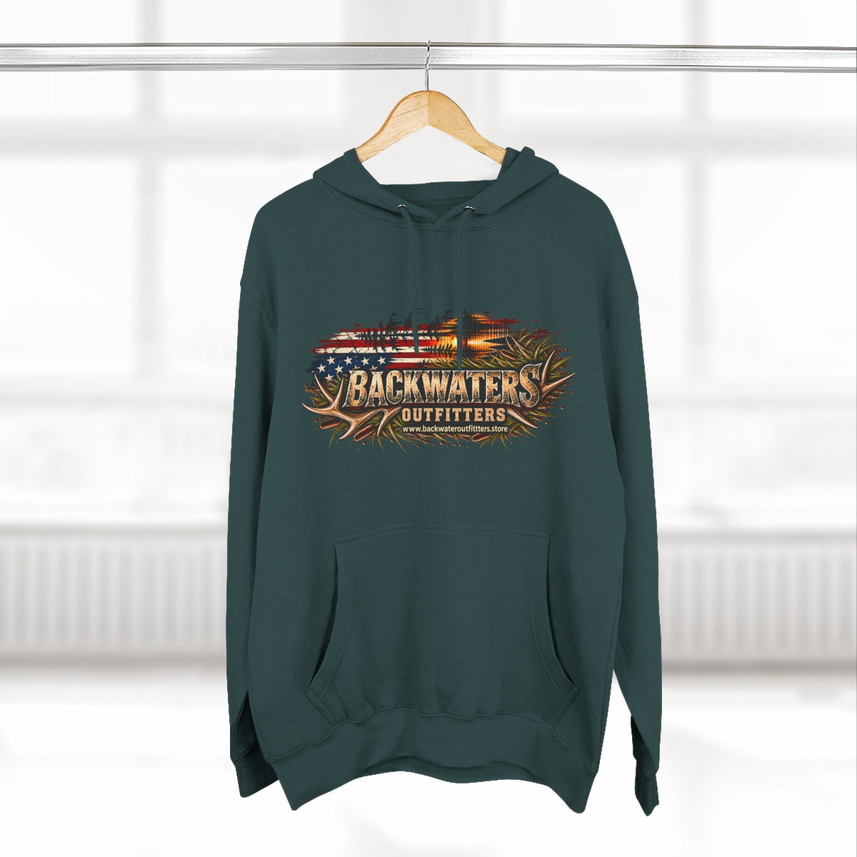 Backwater Outfitters “I Wasn’t Born to Fit In” Outdoor Hoodie
