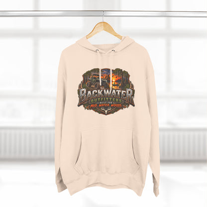 Backwater Outfitters Off-Road Hoodie – "Life's Better in the Backwoods" Graphic
