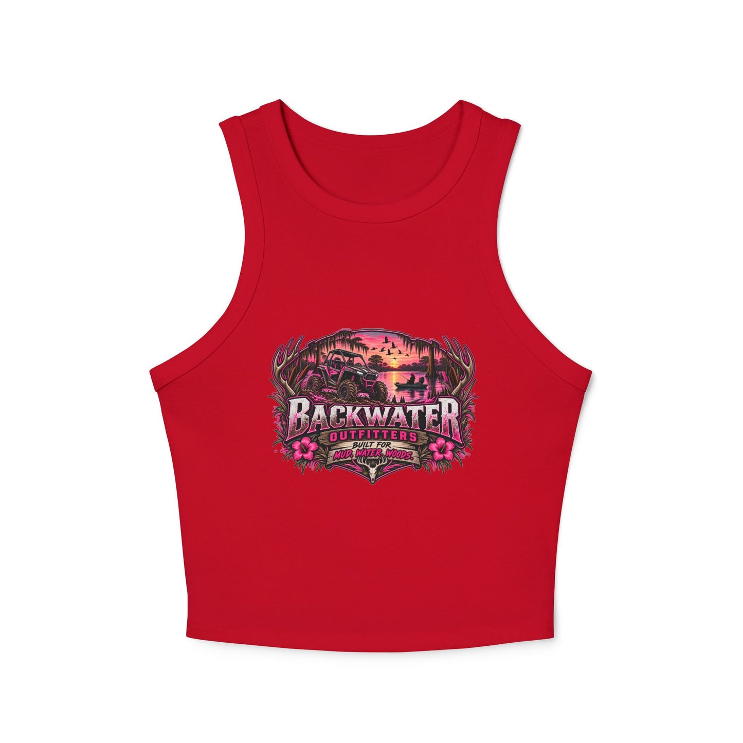 Women's Micro Rib Racer Tank Top