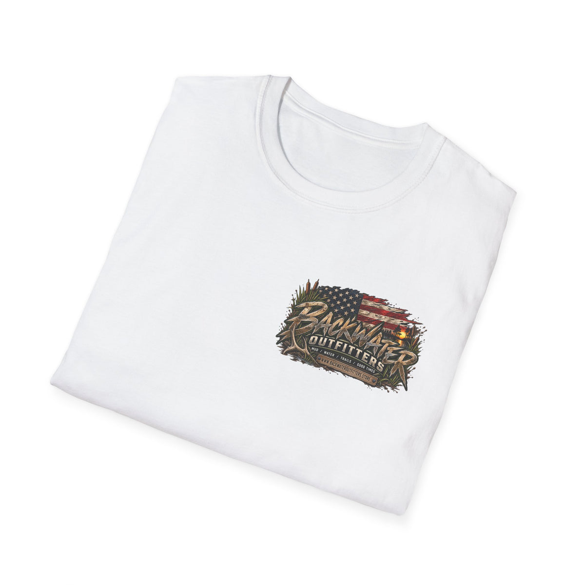 Buggy Backwater Outfitters Just One More Trail Trail T Shirt