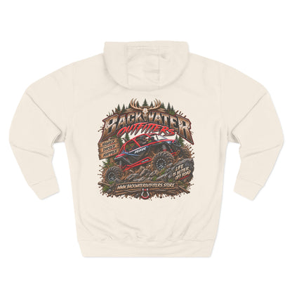 Backwater Outfitters Off-Road Hoodie — American Flag & UTV Graphic Printify