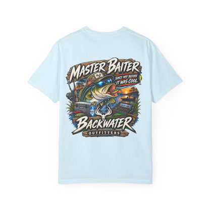 Master Baiter Backwater Outfitters Fishing T-Shirt
