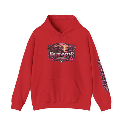 Backwater 'Wild At Heart' Hoodie – Outdoors Adventure Pullover Printify