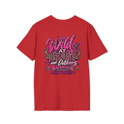 Women Wild at Heart Outdoor Backwater Graphic T-Shirt