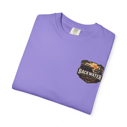 Backwater Outfitters UTV Adventure T-Shirt — "Ride Hard, Live Outdoors" Graphic Tee
