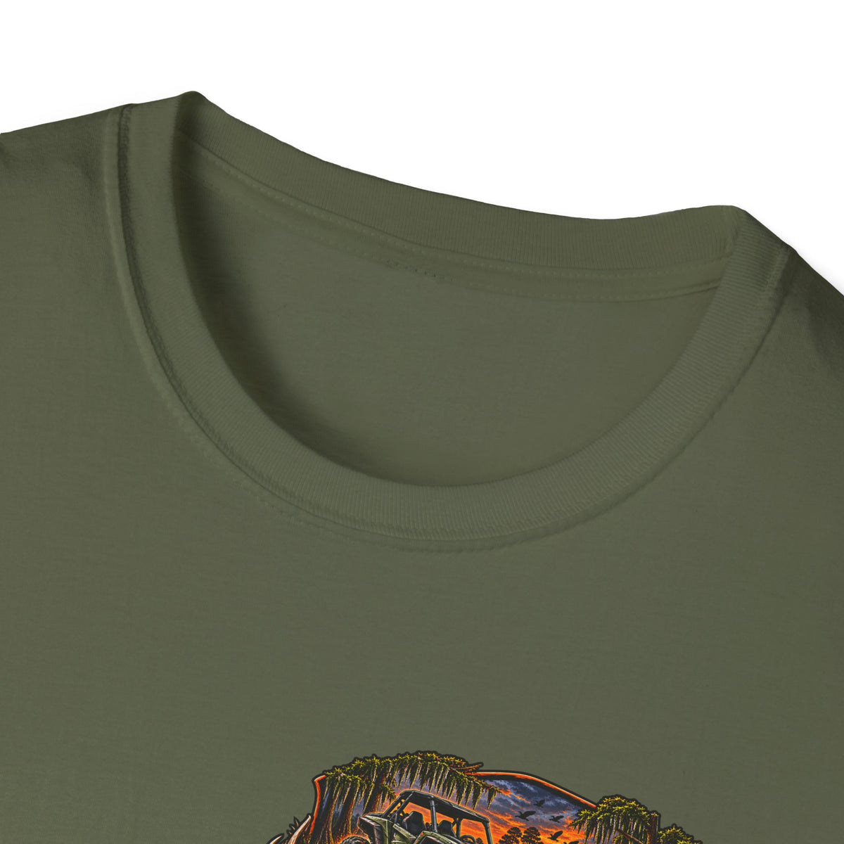 Backwater Fishing T-Shirt — "Fish Explore Unwind" Outdoor Angler Tee Printify