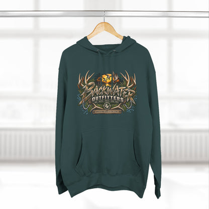 Backwater Outfitters Hoodie — Off‑Road Adventure Fleece Pullover