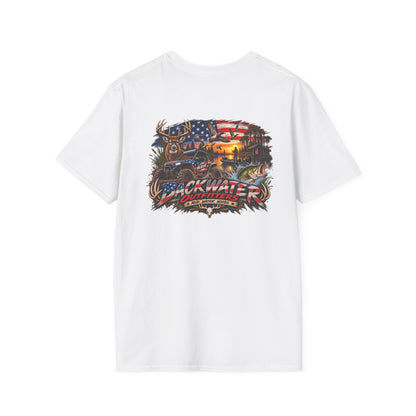 Delawareer Vintage American Flag T-Shirt