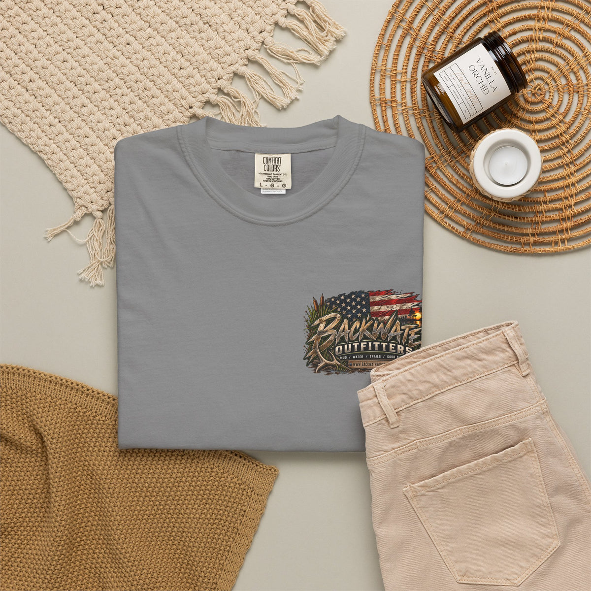 Off-Road UTV Graphic T-Shirt — "Backwater Outfitters" Adventure Tee