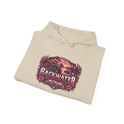 Backwater 'Wild At Heart' Hoodie – Outdoors Adventure Pullover Printify