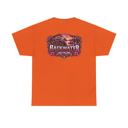 Backwater Sunset Tee — Coastal Fishing & Outdoors Graphic T-Shirt