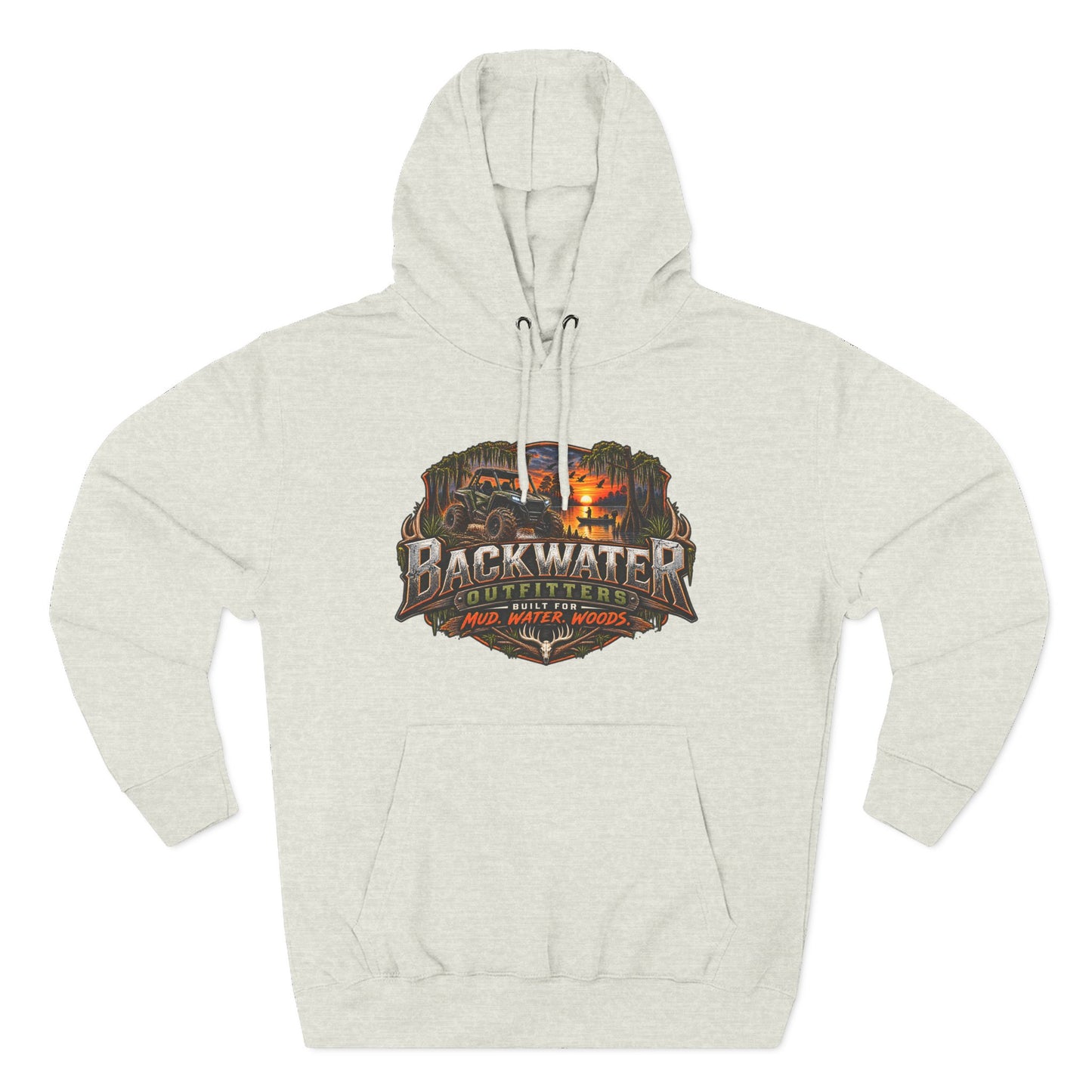 Backwater Outfitters Mud Bogging Hoodie — “If You Can Read This… Send It” Off-Road Pullover