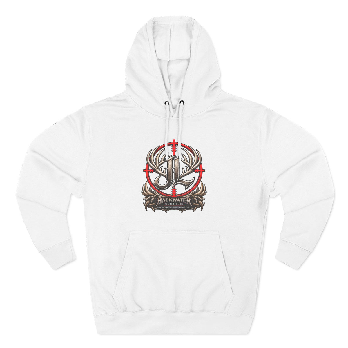 James Luker Indiana Creek Water Backwater Outfitters Hoodie Printify
