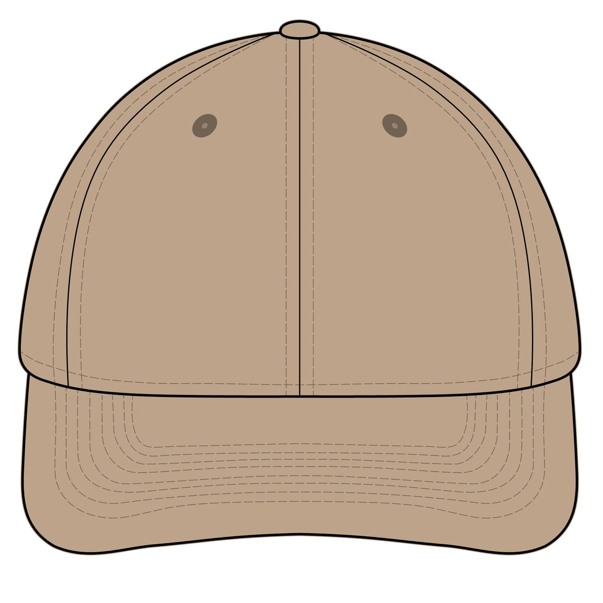 James Luker Camouflage Hunting Cap — Pro Series with Target Logo Printify