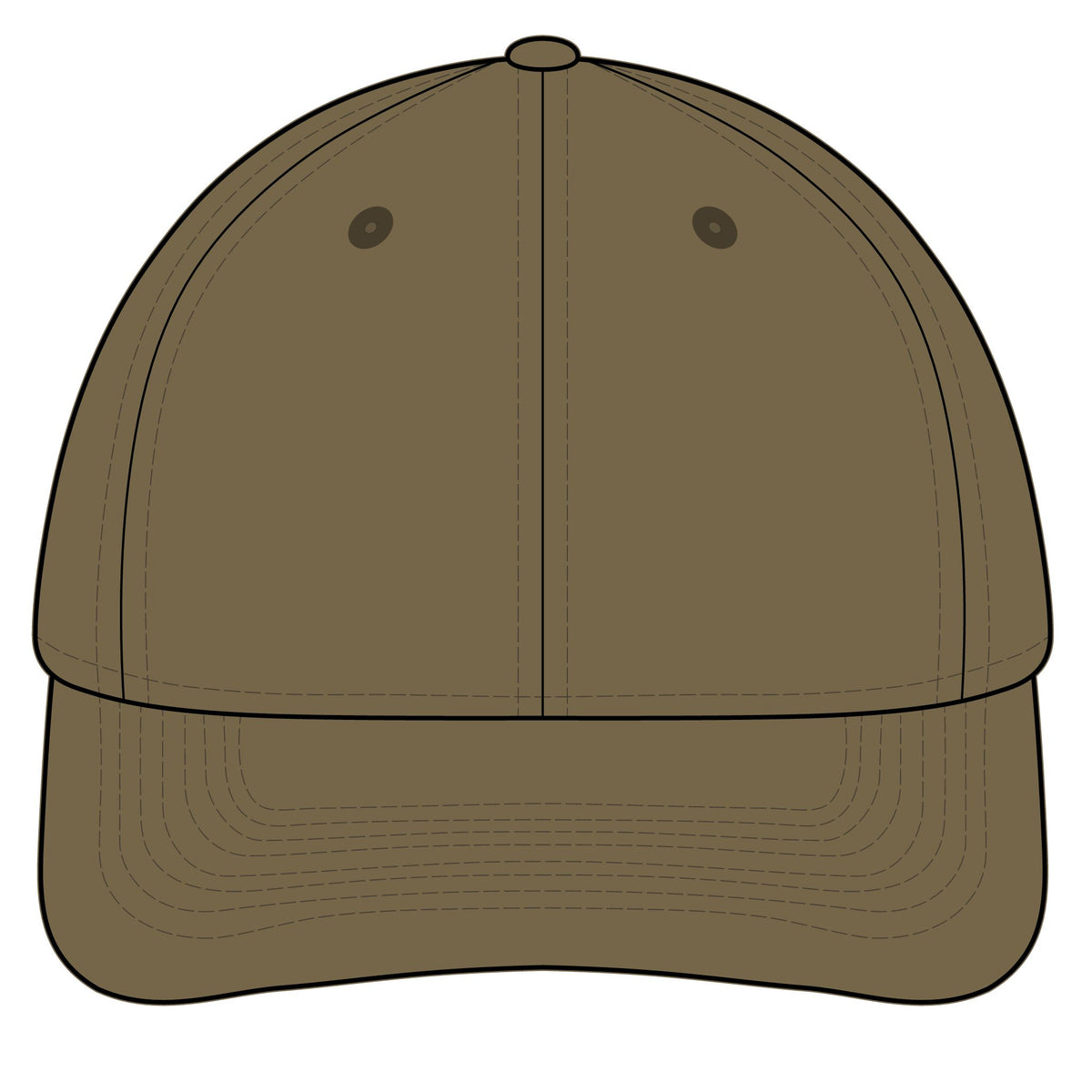 James Luker Camouflage Hunting Cap — Pro Series with Target Logo Printify