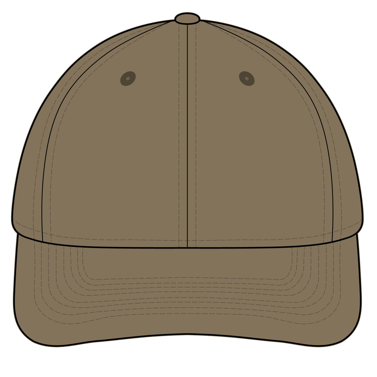 James Luker Camouflage Hunting Cap — Pro Series with Target Logo Printify