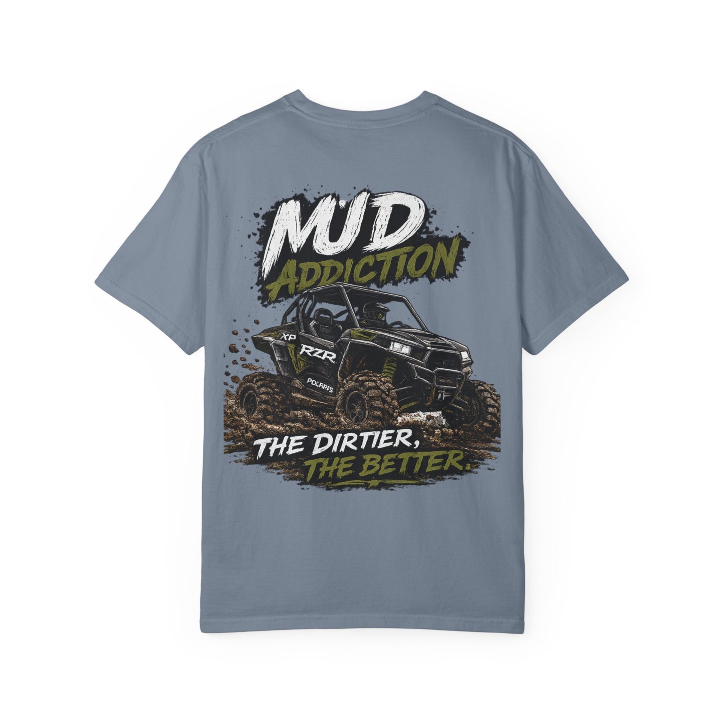 Backwater Outfitters Sunset Canoe T-Shirt — "Built for Mud. Water. Woods."