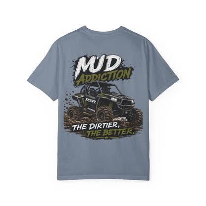 Backwater Outfitters Sunset Canoe T-Shirt — "Built for Mud. Water. Woods."