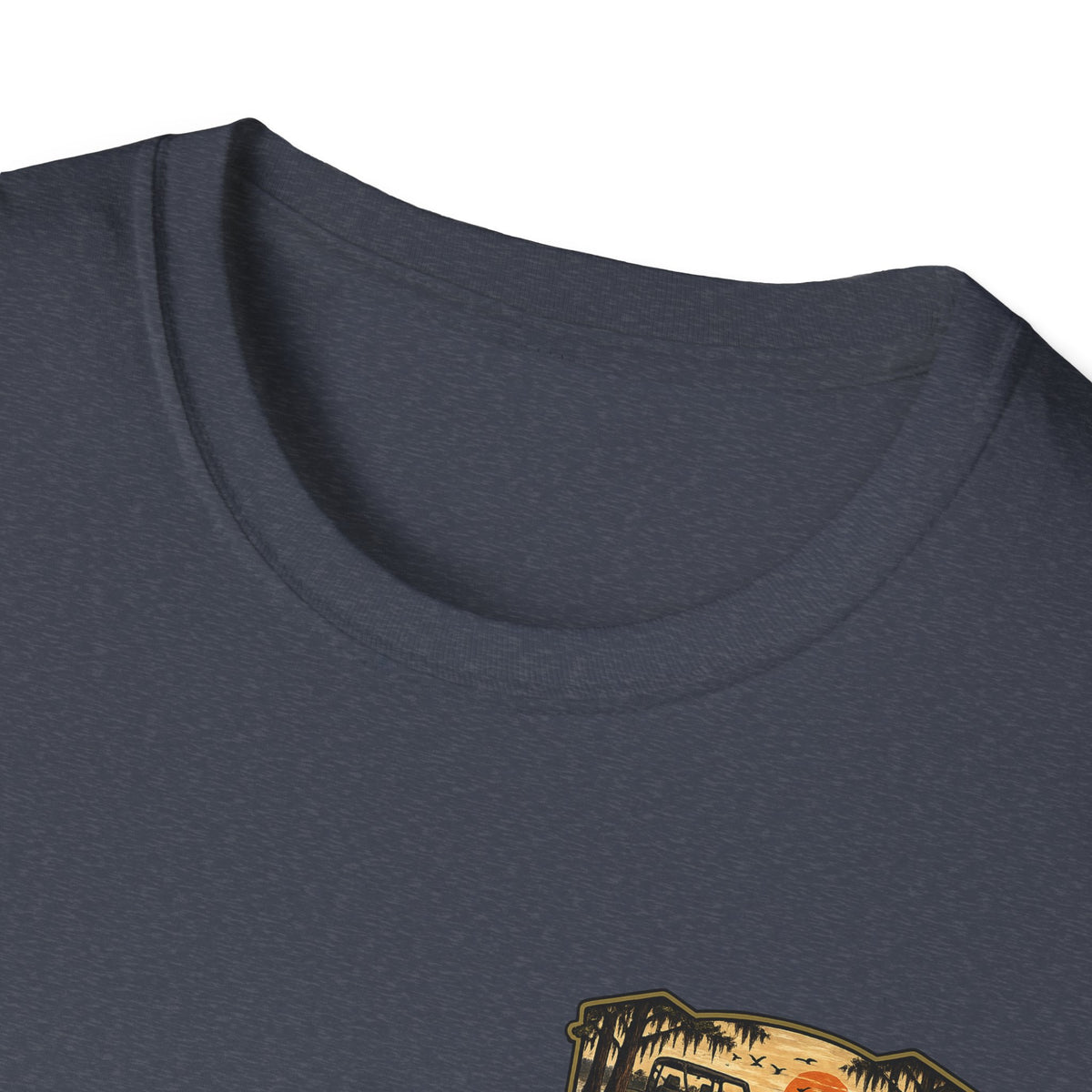 Backwater Outfitters Buggy T-Shirt — Vintage Sunset Fishing & Outdoors Tee