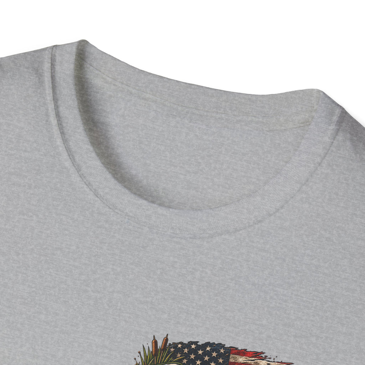 Simply Backwater Outfitters Flag Graphic T-Shirt — American Rustic Fishing Tee Printify