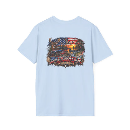 Delawareer Vintage American Flag T-Shirt