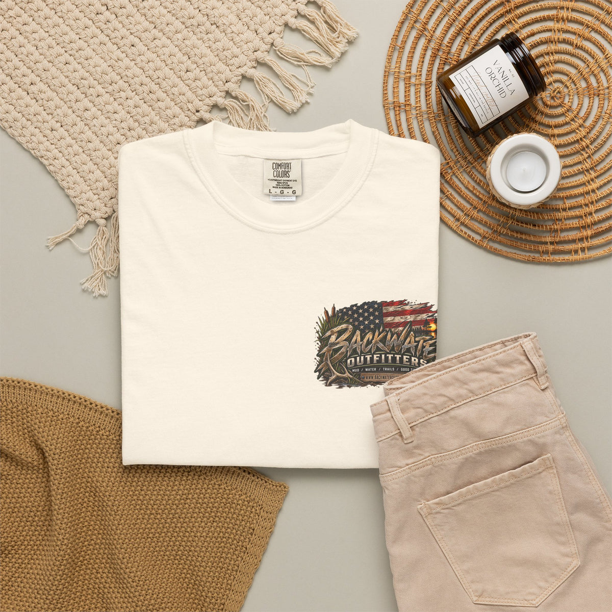Off-Road UTV Graphic T-Shirt — "Backwater Outfitters" Adventure Tee