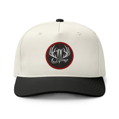Embroidered Antler Crest Two-Tone Cap Printify